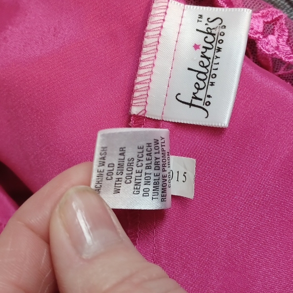 Frederick's of Hollywood Pink Nightie - Picture 7 of 7